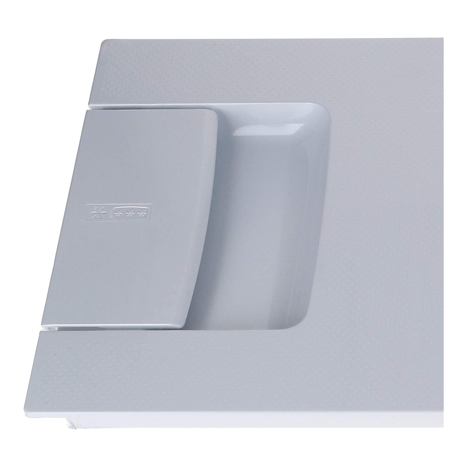DL-pro Porta congelatore per Bosch Siemens Neff 447344 00447344 sportello congelatore bianco con guarnizione + maniglia per frigorifero