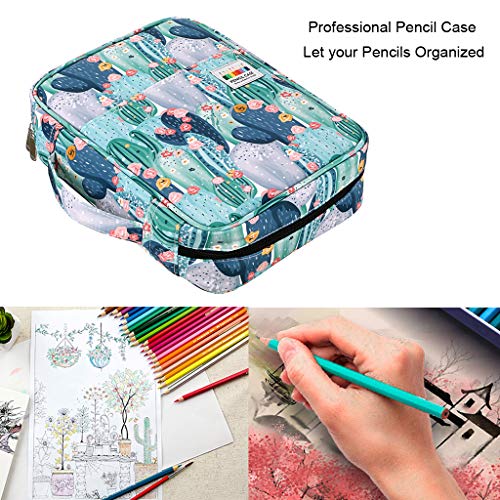 Btsky BTSKYTHN00261 Colored Pencil Case 220 Slots Pen Pencil Bag Organizer thumb #1