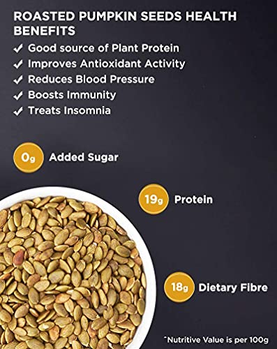 Image of True Elements Roasted Pumpkin Seeds 125g - Healthy Snacks