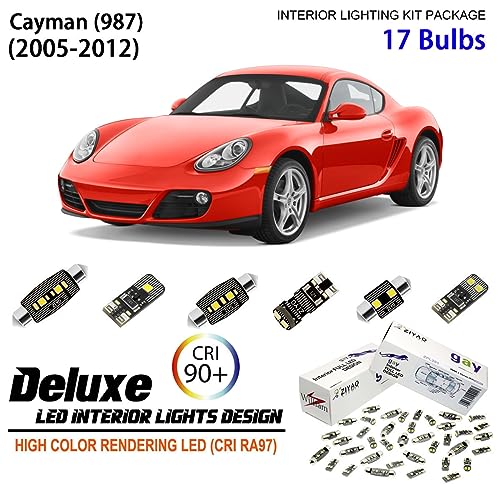 Kit de luces LED interiores para Porsche Cayman 987 2005-2012 miniatura 7