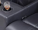 Mapo Möbel Ledersofa Kinosofa Fernsehsofa 5129-Cup-3-S - 8
