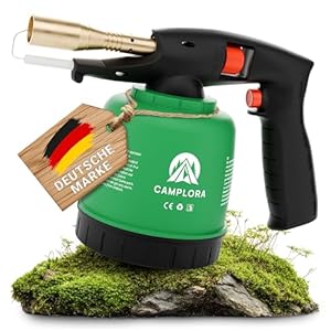 Camplora Lötlampe mit Piezozündung