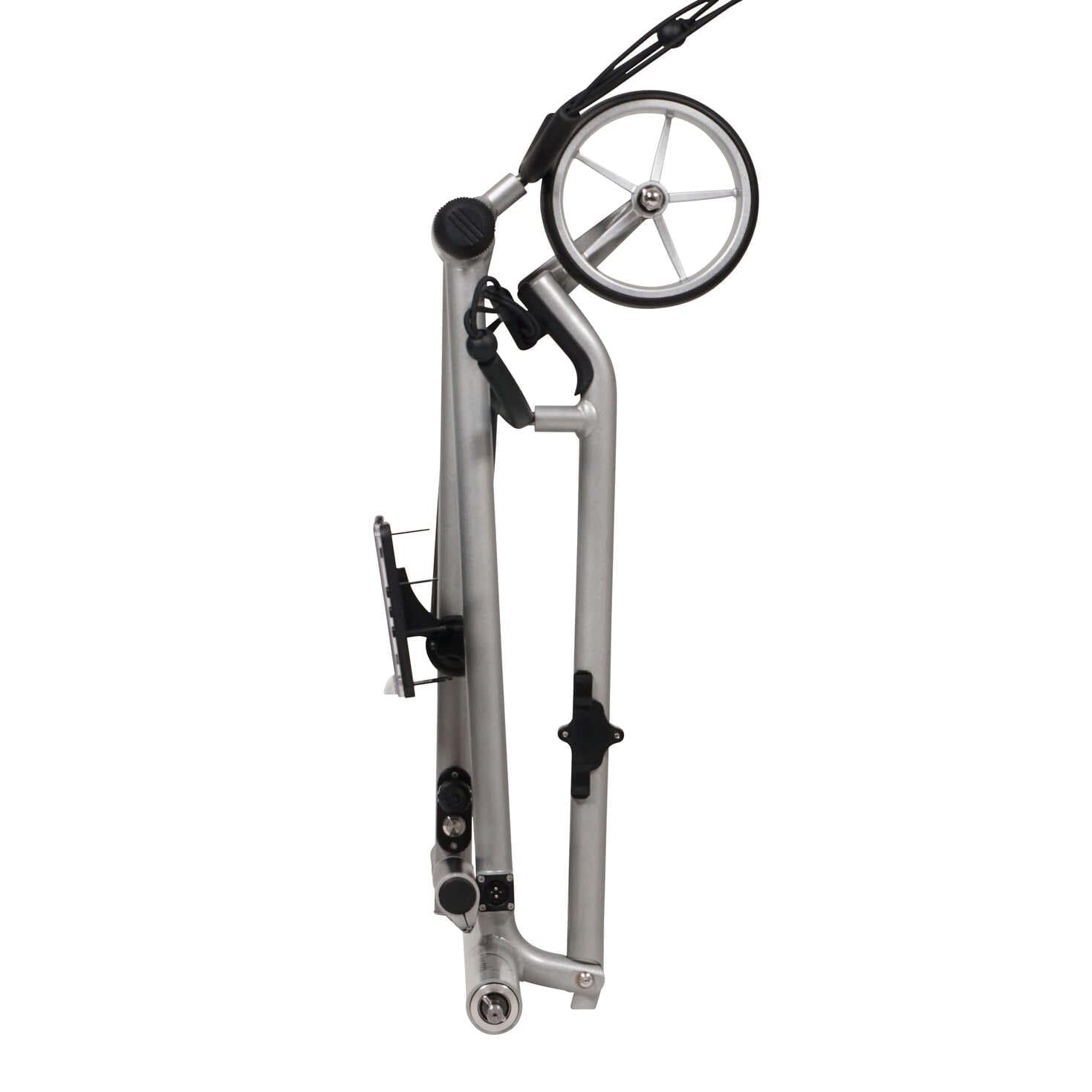 tour made RT-670S - Trolley da golf elettrico, pesa solo 5,5 kg, grazie al freno di stazionamento, al freno di discesa e al bilanciamento delle pendenze, ideale per luoghi montuosi, marchio tedesco