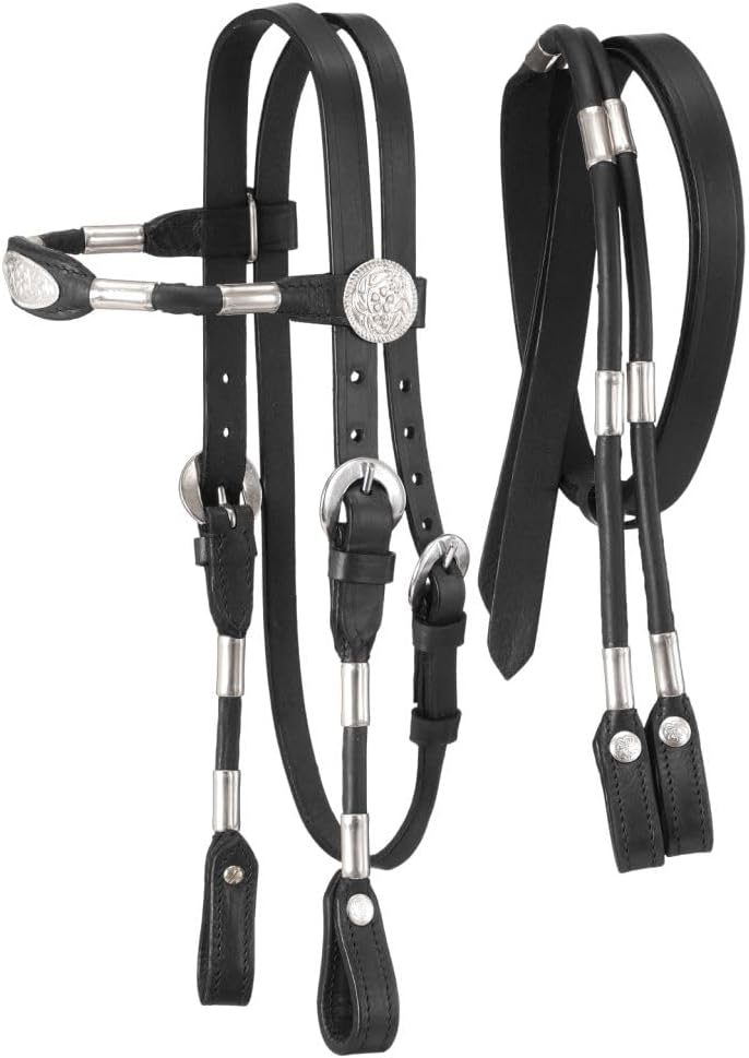 King Series Miniature Poco Headstall with Reins