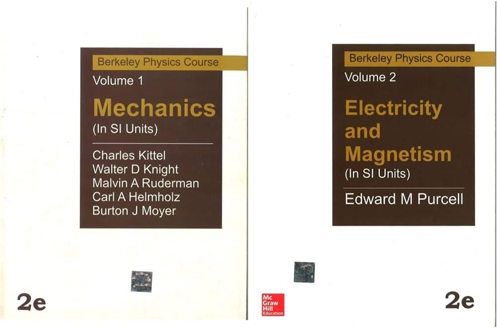 Mechanics (In SI Units): Berkeley Physics Course Vol 1 + Electricity and Magnetism (In Si Units): Berkeley Physics Course - Vol.2 (Set of 2 Books)