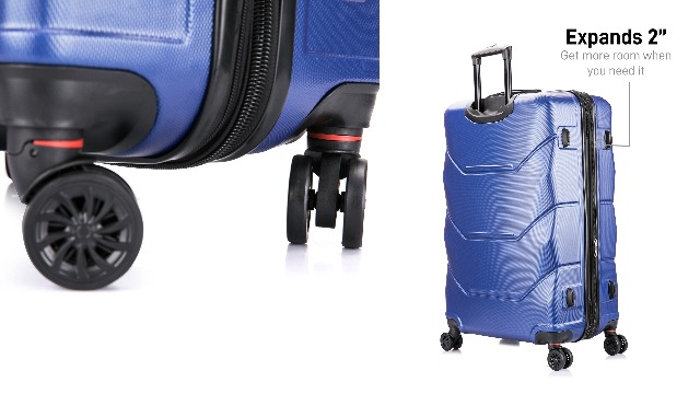 Amazon.com | DUKAP ZONIX Luggage with Spinner Wheels | Durable