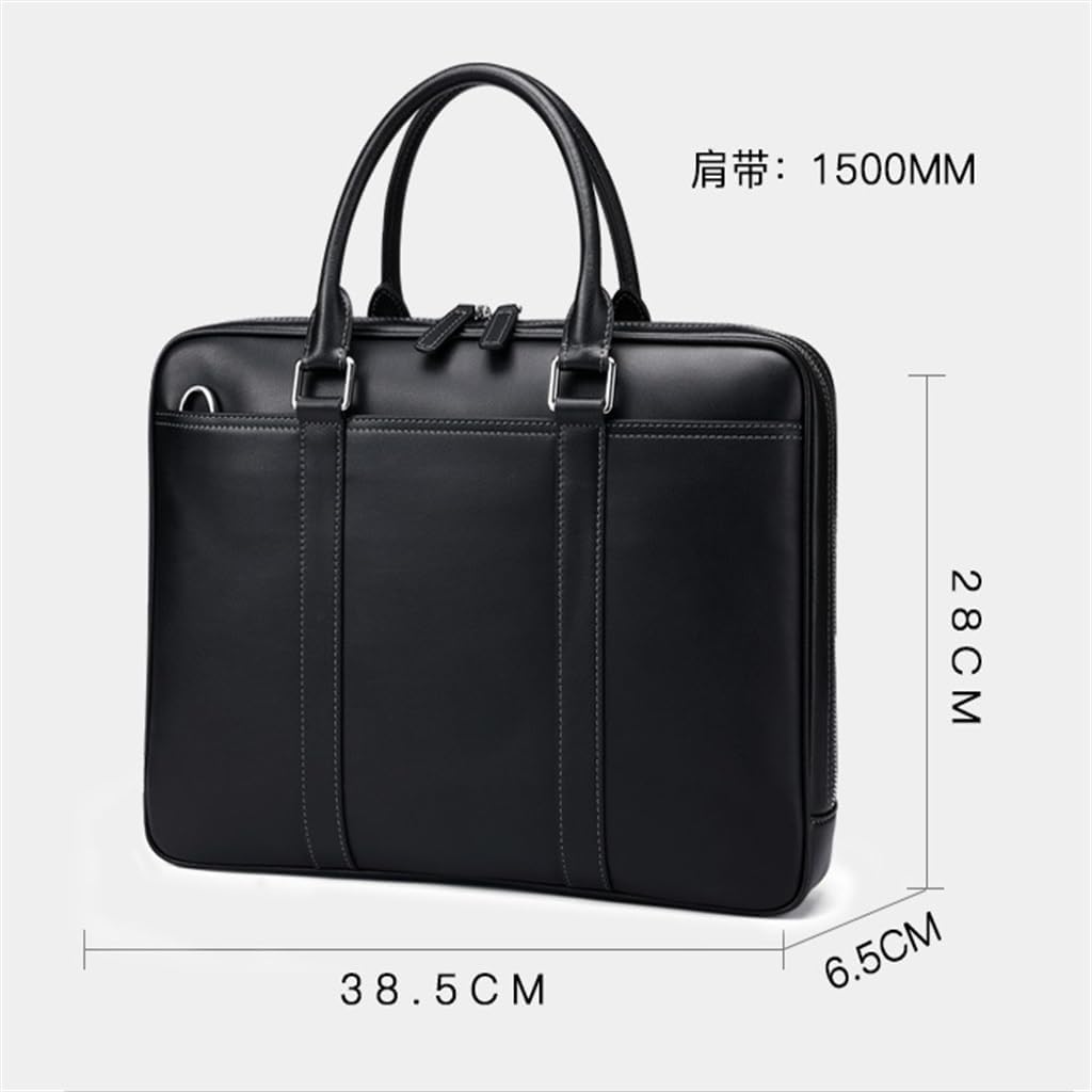 Men's Bags Business Leather Clutch Casual Briefcase Single Shoulder Crossbody Handbag