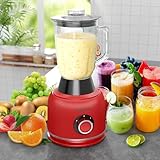 1500W Food Processor and Blender Combo, 2.5L Food Chopper for Meat, Vegetable and Dough, 2L Glass Jar Blender with 2 Speeds and Pulse for Smoothie, Nutrient Extractions, and More - Image 8
