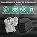 PHILEMONIX 12785125 Power Steering Pump with Reservoir Compatible with Saab 9-3 9-3X 2003-2011 Cadillac BLS 2007-2008 12773869 12782949 12842028