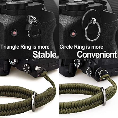 Aqarea Camera Wrist Strap For Dslr Mirrorless Camera, Quick Release Camera Hand Strap With Safer Connector （Green） #TOP3