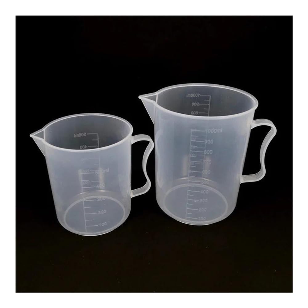 Attrezzature e forniture di laboratorio 1 misurino da laboratorio 250 ml/500 ml/1000 ml/2000 ml/3000 ml/5000 ml con becher graduato manico