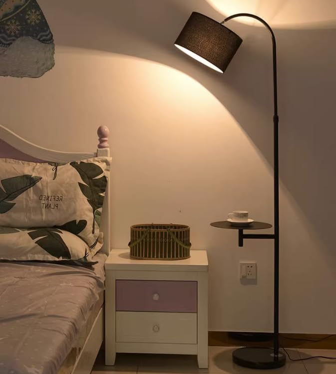 WouND lámpara de pie con mesa de centro para optimizar espacio en el salón 3