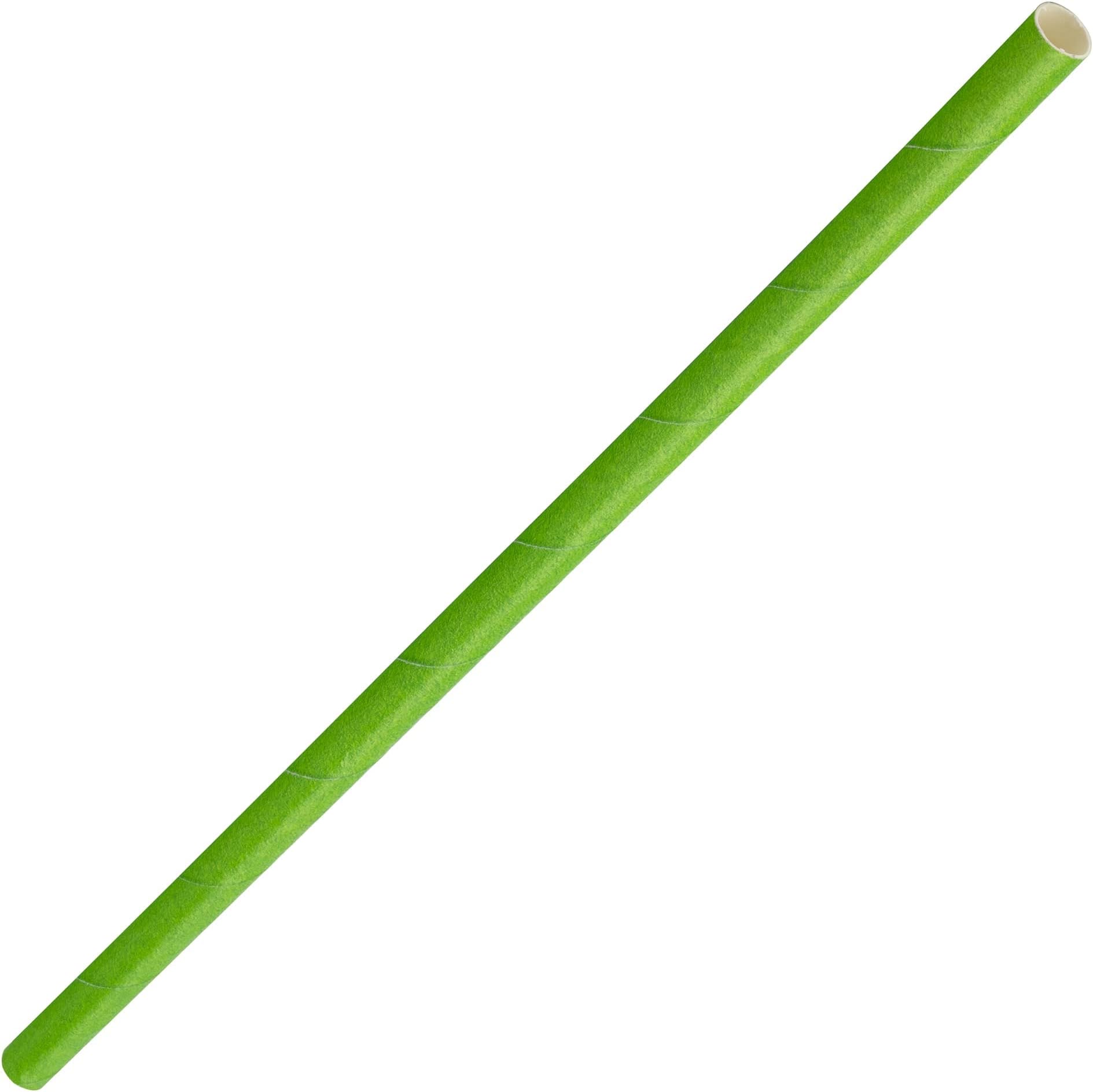 ARTSTRAWS Mini School Pack Coloured Paper Straws Art Straws Thin Green