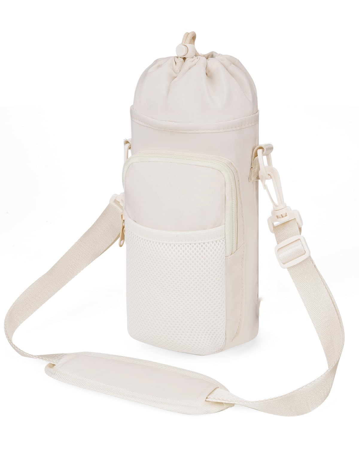 sportsnew Water Bottle Holder with Strap, 32 OZ Water Bottle Carrier Sling Bag with Adjustable Shoulder Strap Insulated Water-Resistant Water Bottle