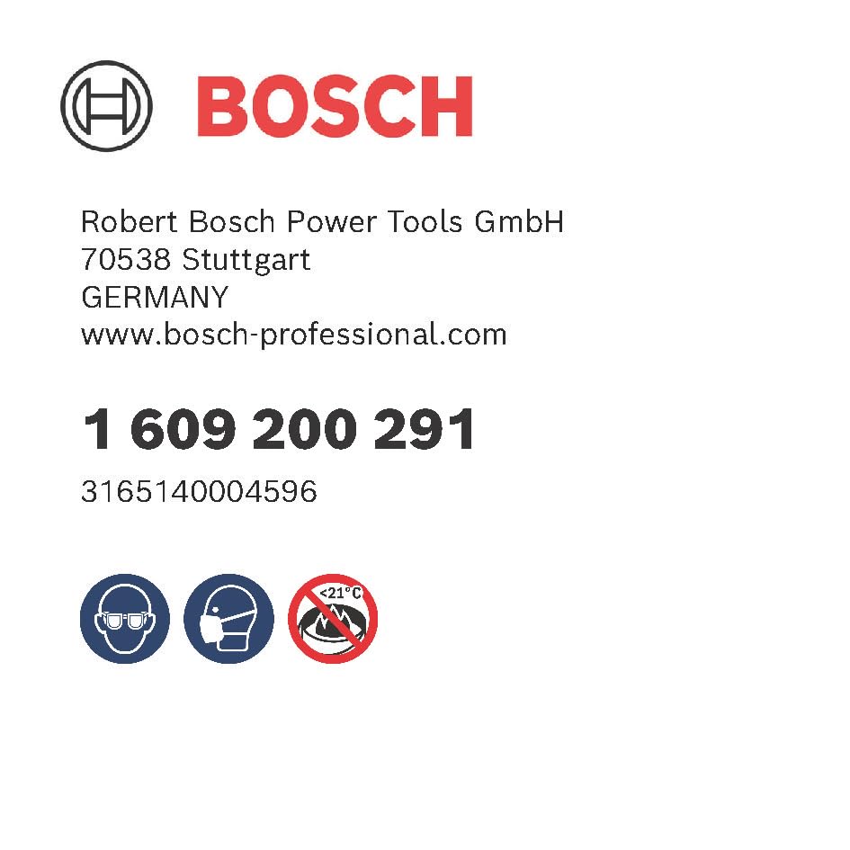 Bosch Professional Accessories 1609200291 boya karıştırma 60 mm şaft, 6 mm