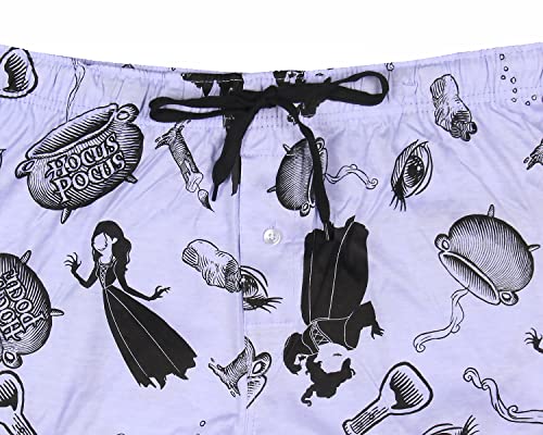 Hocus Pocus Adult Sanderson Sisters Candle Cauldron Lounge Pajama Pants3
