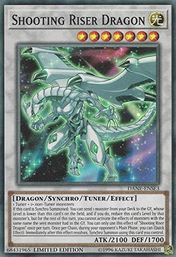 Yu-Gi-Oh! - Dragón elevador de tiro - DANE-ENSE3 - Super Rare - Edición limitada - Dark Neostorm: Edición especial