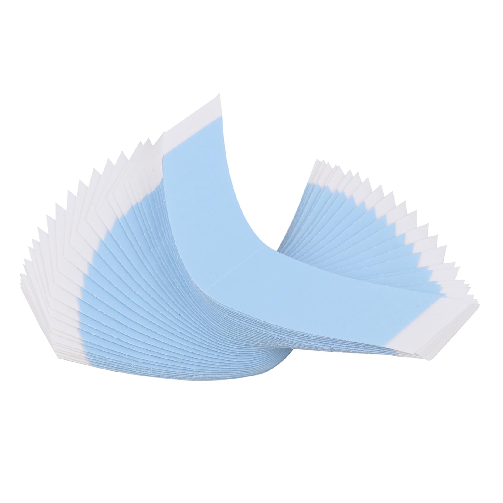 SOESFOUFU 2sets Heavy Duty Double Sided Tape for Hair Extensions Lace Front Wig Adhesive Easy to Stick Wash 36pcs*2