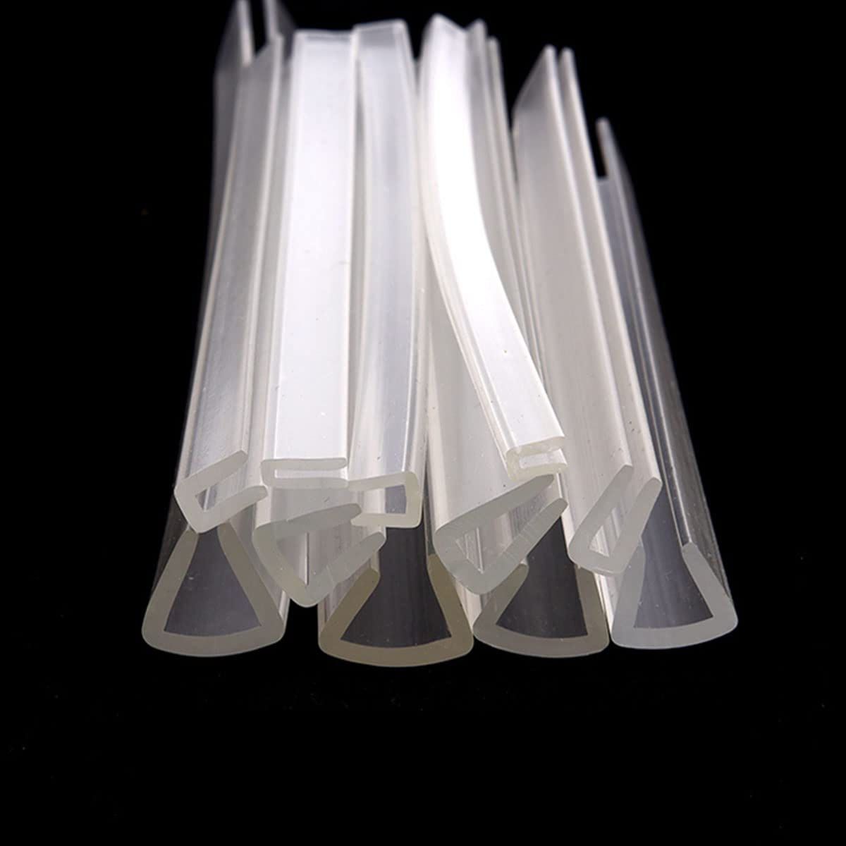U-förmige Gummidichtung, U-Profil-Gummidichtung, 5 Meter, U-förmige Gummidichtung, Zierleiste, Fenster- und Türkantenschutz, wetterfest for Ihr Auto, Transporter, Wohnwagen und Boot, 17 mm x