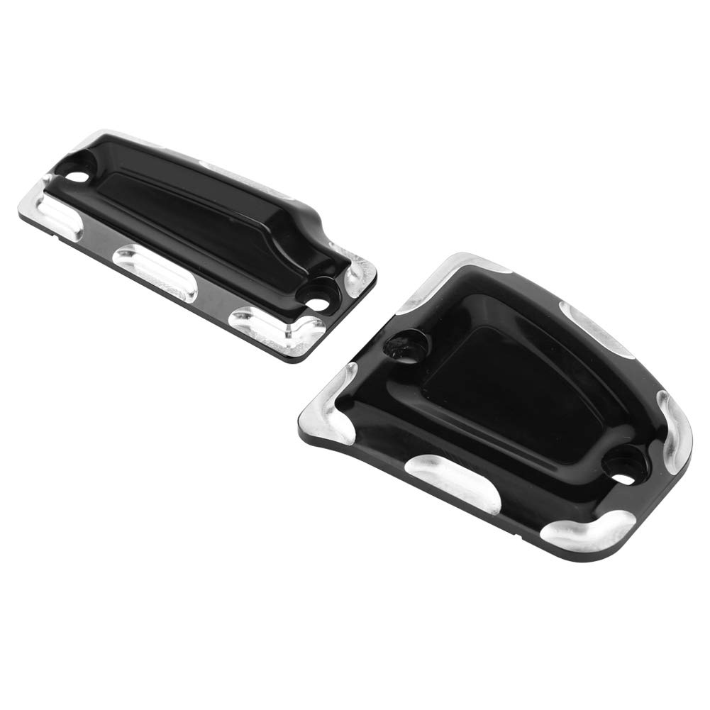 Couvertures de maître-cylindre de billette avant et arrière de moto en alliage d'aluminium pour Indian Scout 2015-2018