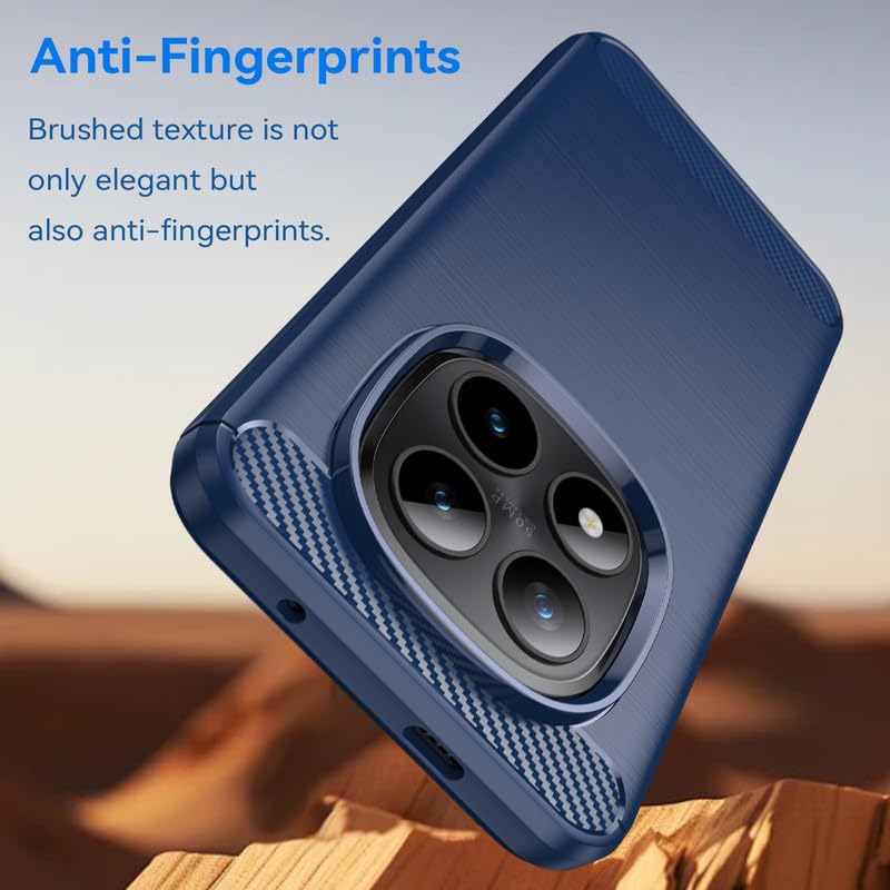 Image of Basic Case for Xiaomi Redmi Note 15 Pro Plus 5G (Carbon Fibre Blue)