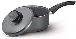 Panela De Alumínio Com Revestimento Interno De Antiaderente Tramontina Cinza Pequeno