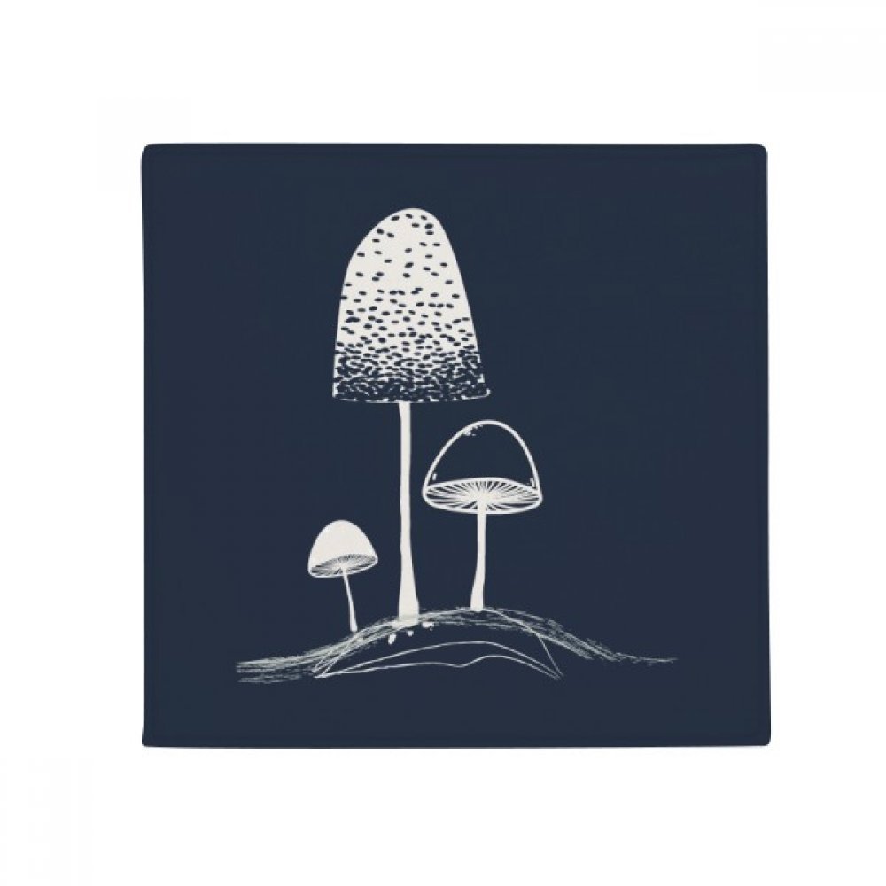 Tapis de sol mignon avec illustration de champignon pour une cuisine chaleureuse