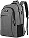 Produktbild MATEIN Rucksack Herren Damen, Groß Business Rucksack Laptop(38 bis 41cm) Rucksack 15.6 Zoll Schulrucksack Diebstahlsicherer mit USB Wasserdicht Rucksack für Arbeit,Wandern,Reisen,30L,Grau