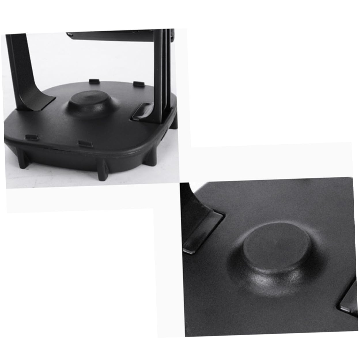 BESPORTBLE Bearing Pedometer Phone Wiggler Cellphone Accessories Phone Mute Stepper Walker Accessories Phone Swing Steps Brush Stepper Step Shaking Device Mobile Holder Phone Base Bracket Red