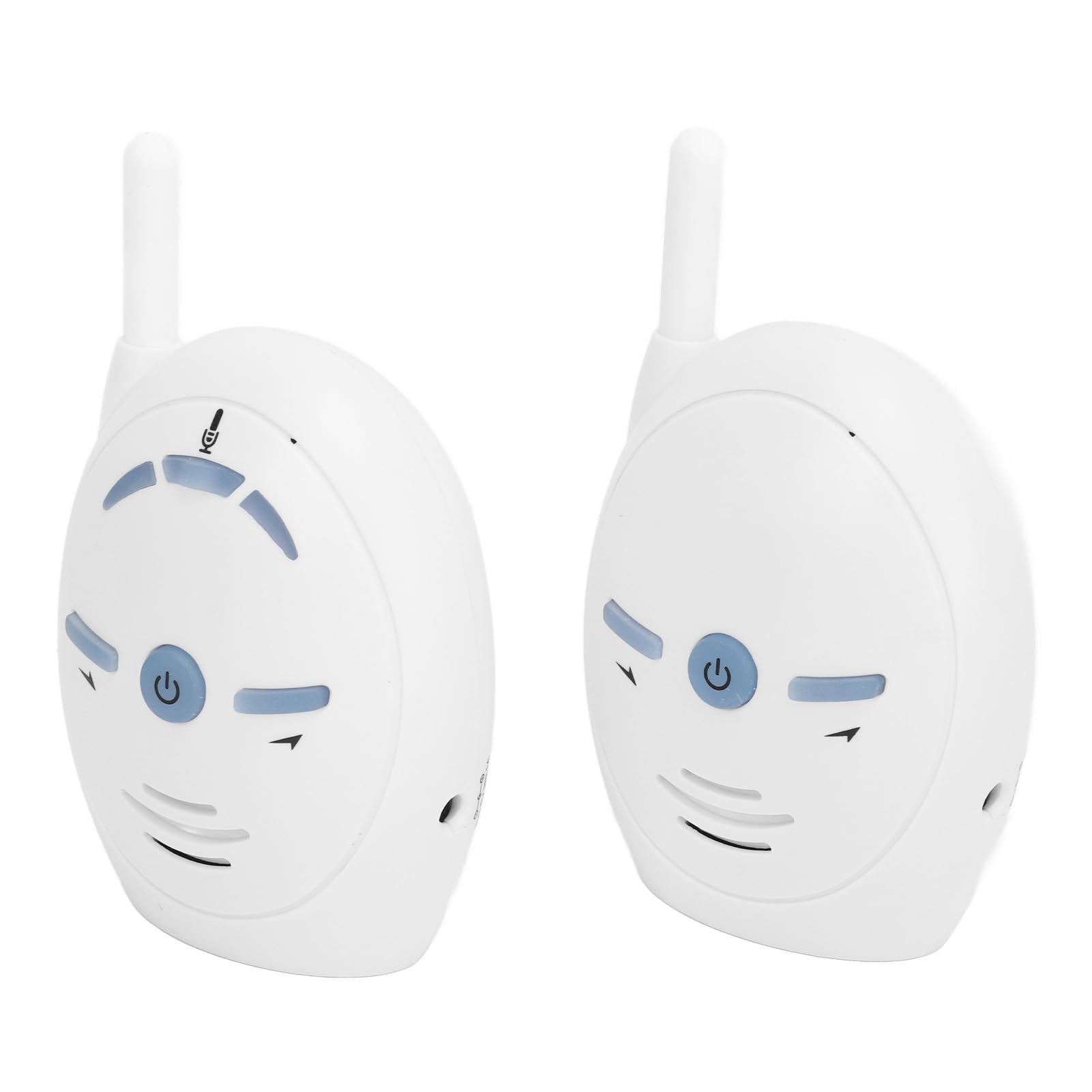 Yunseity Digital Kids Monitor Night Light Lullaby Lullaby 2 Way Talk Wireless Sound Kids Monitor per Baby Room Ab Material (Spina europea)