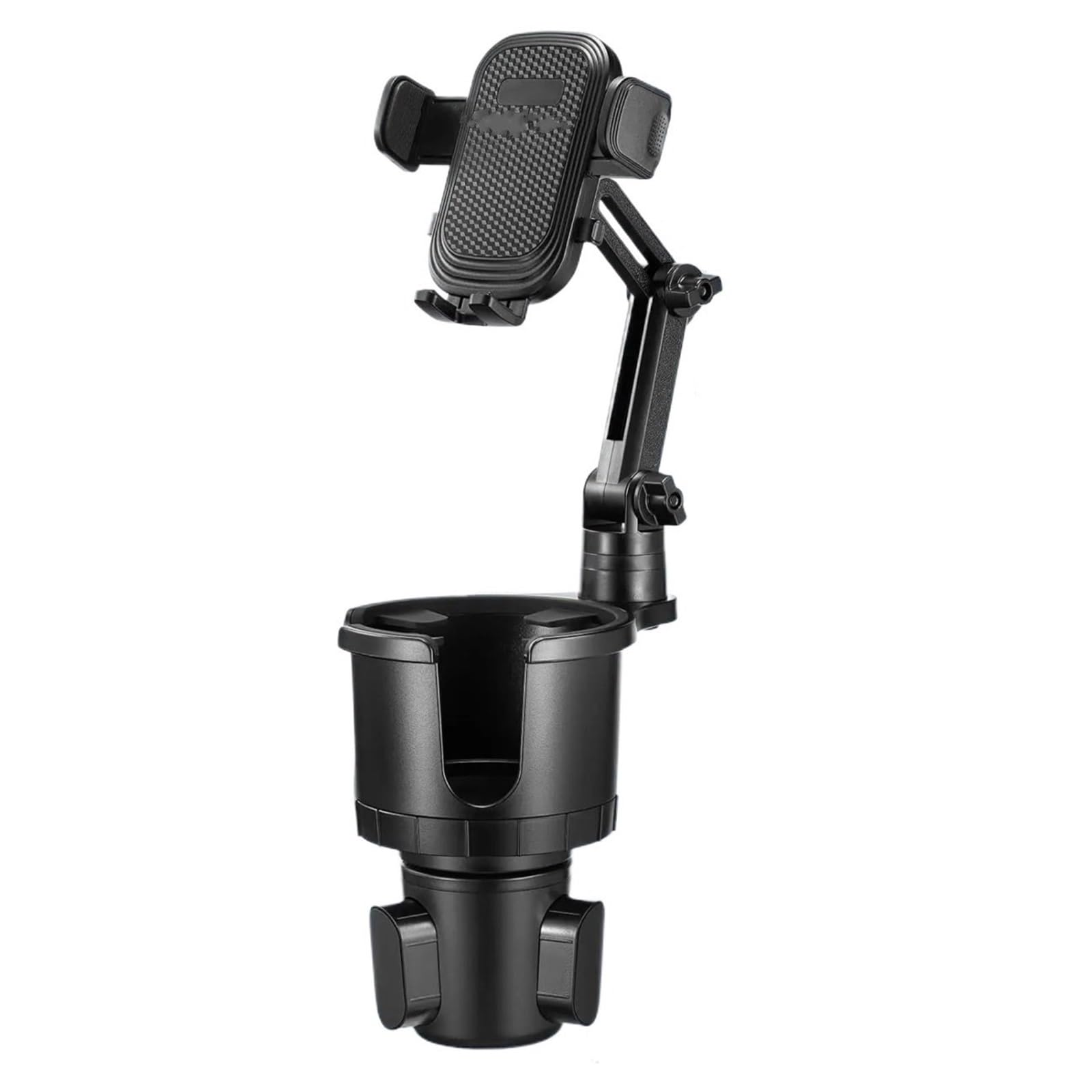 Accesorios Coche Porta Smartphone Portabicchieri/portabevande per Auto 2 in 1 e Porta Telefono, portabicchieri Multiuso all'Interno dell'auto, Prodotti automobilistici