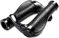 Manopla Anatômica Bike Bicicleta Guidão Ergonomica Com Bar End