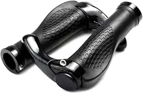 Manopla Anatômica Bike Bicicleta Guidão Ergonomica Com Bar End