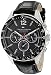 Tommy Hilfiger Men's 1791117 Sophisticated Sport Watch With Black Leather Band