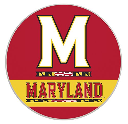 Maryland Terrapins Paper Coaster 4 Pack Officially Licensed Collegiate Product