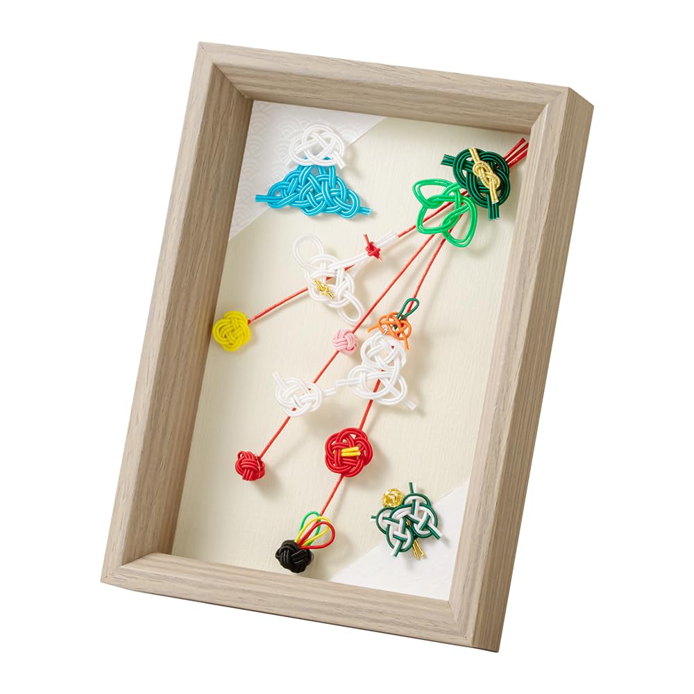 Amazon.co.jp: アンドエヌイー(&NE) 飯田水引 お正月飾り 額 縁起物