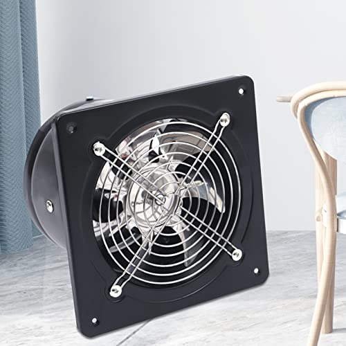 Ventilador de extracción portátil de 8 pulgadas, 40 W, para montaje en pared, para baño, cocina, garaje, sótano y ático, caudal 380 CFM miniatura 7