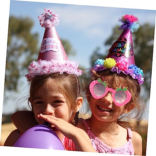 3 Pcs Fancy Dress Party Glasses Strawberry Sunes Fashion Funny Glasses Toy Party Accessories Creative Sunglasses Comfortable for Long Time3