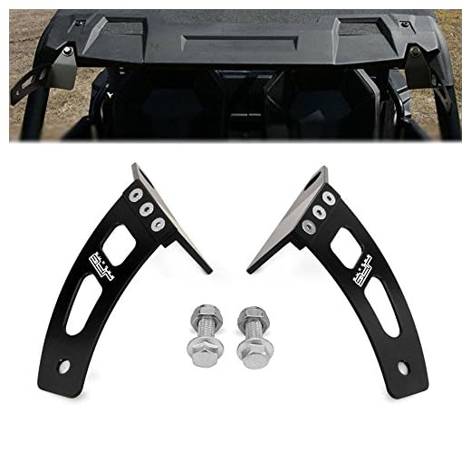 JFG RACING Barra de luz LED DE 76,2 cm para Montaje en Techo de Coche, para ATV Polaris 14-16 RZR XP1K XP1K-4,16 RZR 900 RZR-S1000