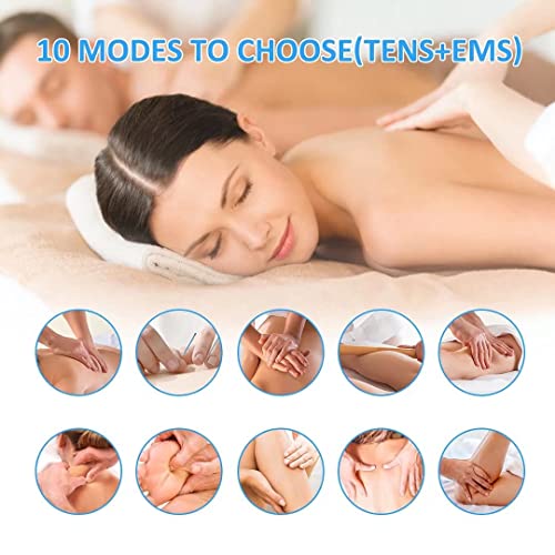 OSITO-Wireless-TENS-Unit-Muscle-Stimulator-EMS-Rechargeable-Smart-Pain-Relief-Device-Portable-Mini-Massager-Neck-Back-Stretcher-Electromagnetic-Therapy-Replacement-Pads-Available