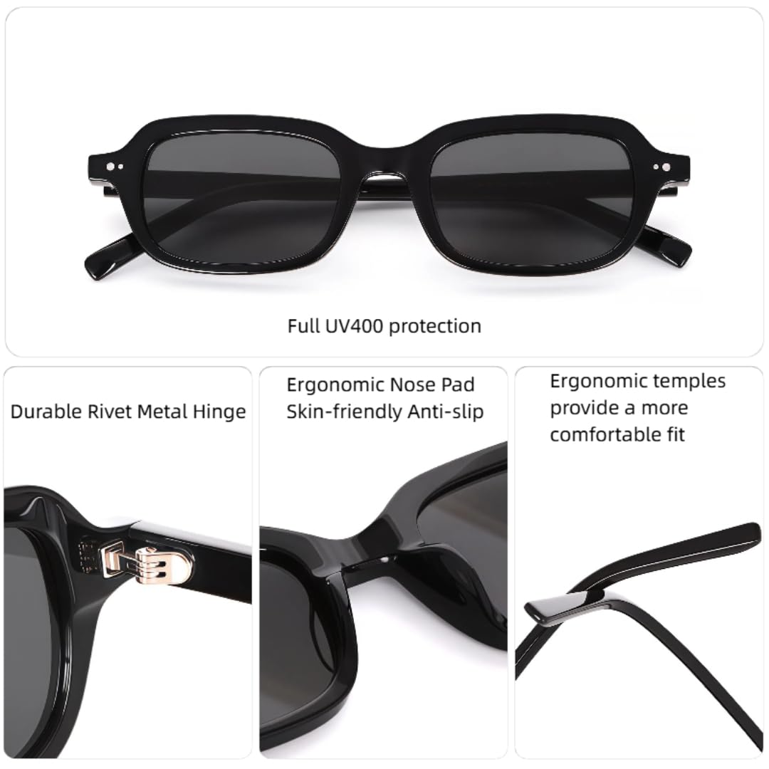 Okulary przeciwsłoneczne Retro Classic Oval Acetat UV400 idealne do noszenia na co dzień na świeżym powietrzu