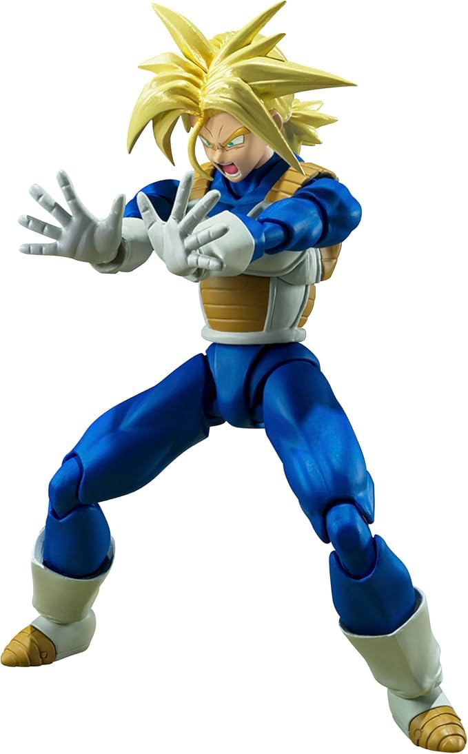 TAMASHII NATIONS S.H.フィギュアーツ ドラゴンボールZ スーパーサイヤ人トランクス-その身に秘めしスーパーパワー-（再販版） 約140mm PVC&ABS製 塗装済み可動フィギュア