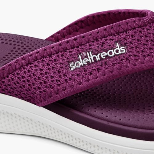 Image of SOLETHREADS GRACE V | Stylish | Comfy | Super soft | Ultra-Light | Phylon | Slippers | Flip Flops for Women