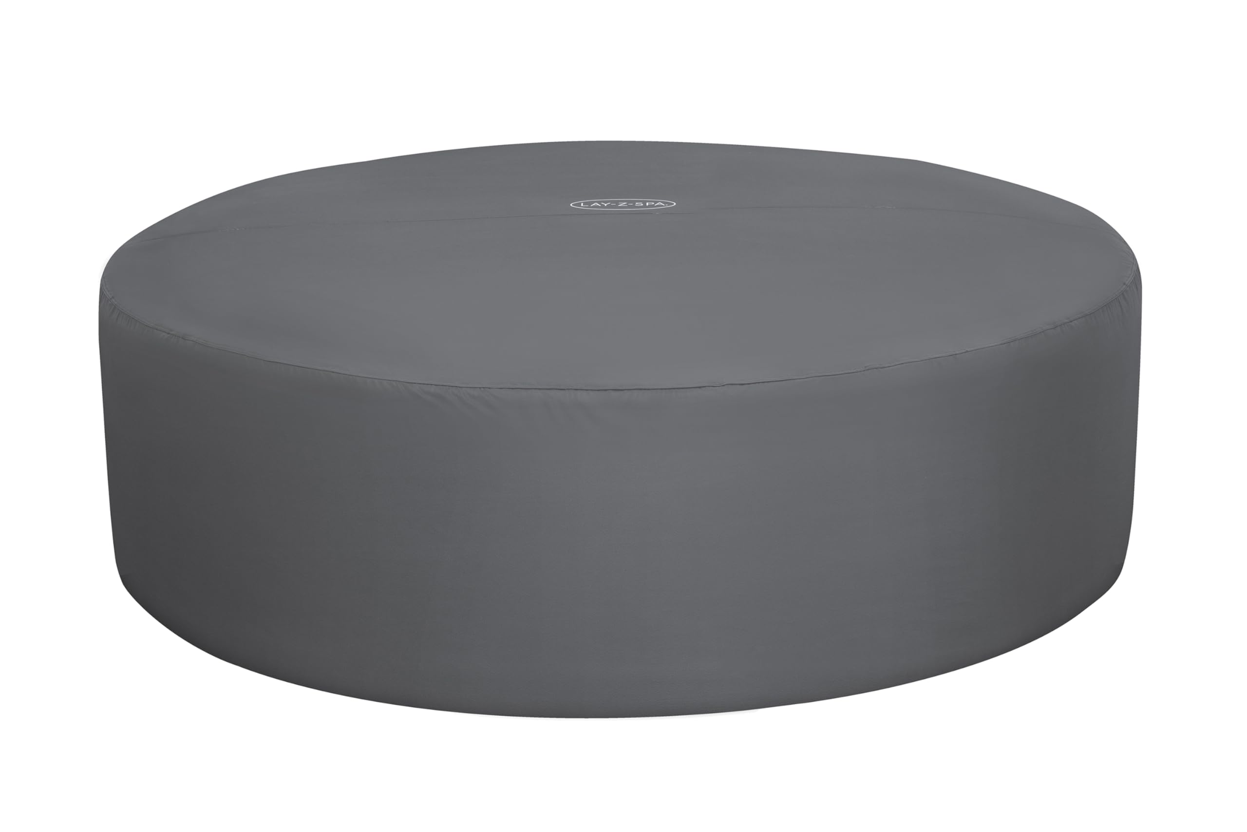 Lay-Z-Spa XXL Round Thermal Hot Tub Cover 236cm x 71cm | Up to 40% More Energy Efficient, Water Repellent & UV Resistant, Universal Fit, Grey — image 1