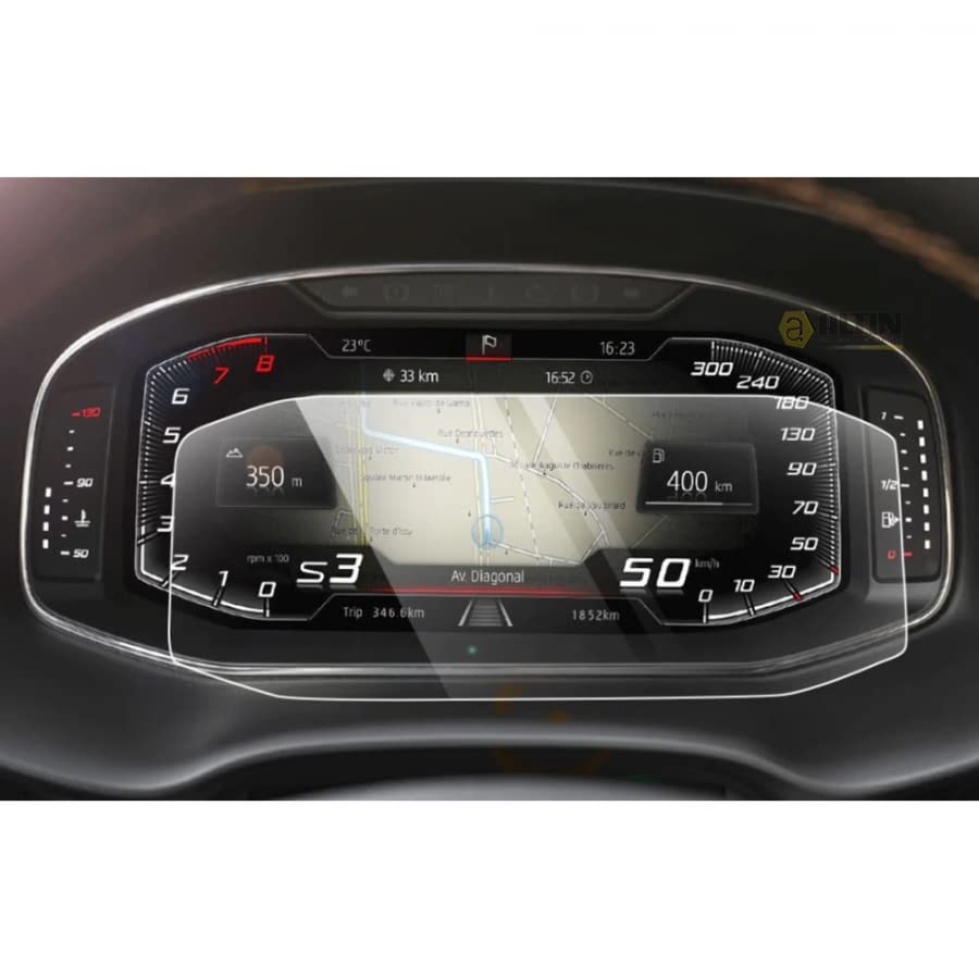 ael-tech Seat Yeni 2021 Ateca Dijital Gösterge uyumlu Panel Koruyucu Nano Film