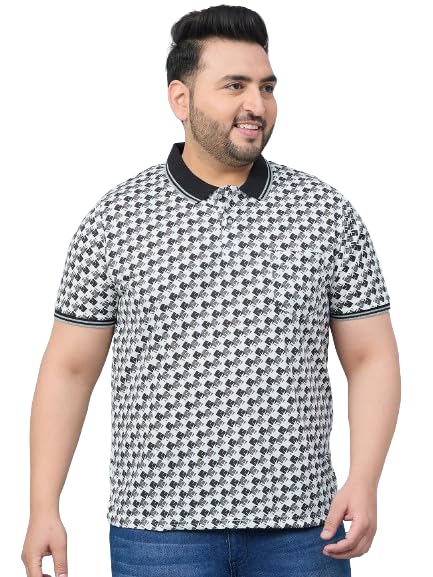austivo Men Half Sleeve Printed Polo T-Shirt-picture-21