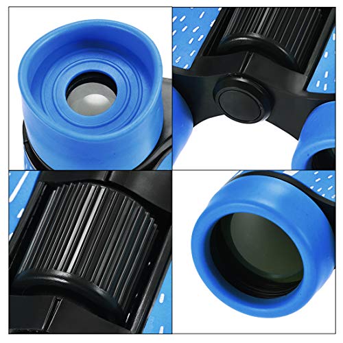 Binoculares compactos 4x30 azules uxcell miniatura 4