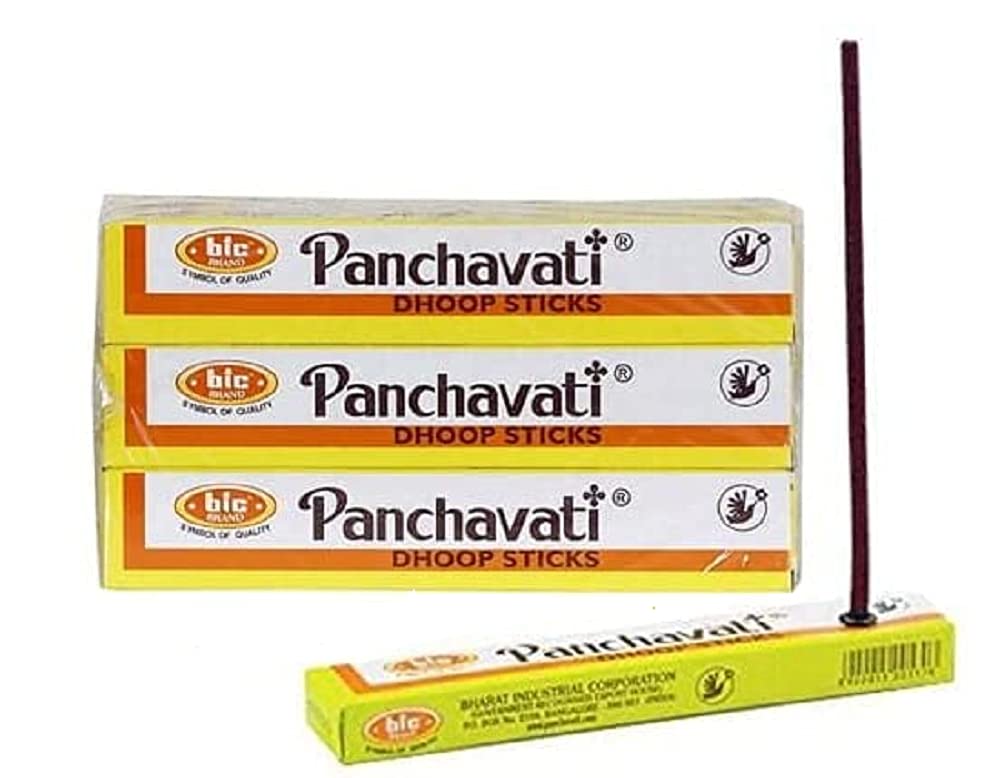 Panchavati Dhoop Inscense Sticks 12 Boxes-1 Meditation And Enlightenment-Worship Temple