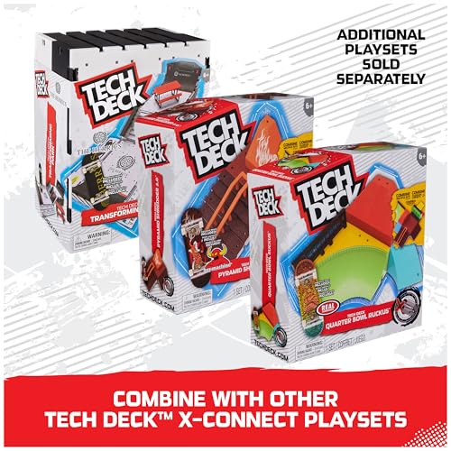 Tech Deck Primitive Skate Park X-Connect kit rampes constructibles et mini skate de doigt - 4