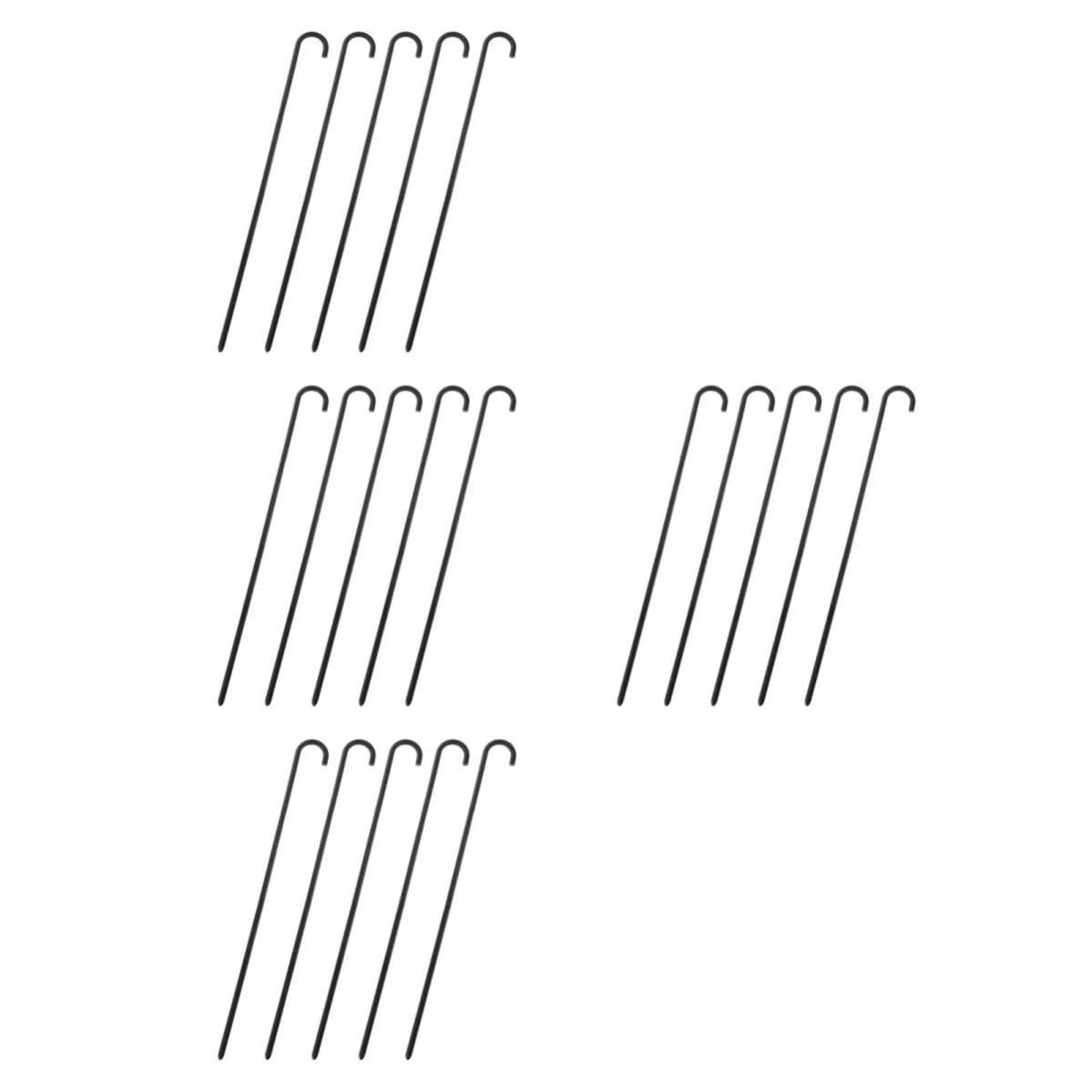 Tofficu 20 Pezzi Bastone da Mago 100cm in Plastica Nero, Accessorio Cosplay | Feste e Spettacoli, Staccabile Impugnatura Comoda, Design Classico e Peso Leggero